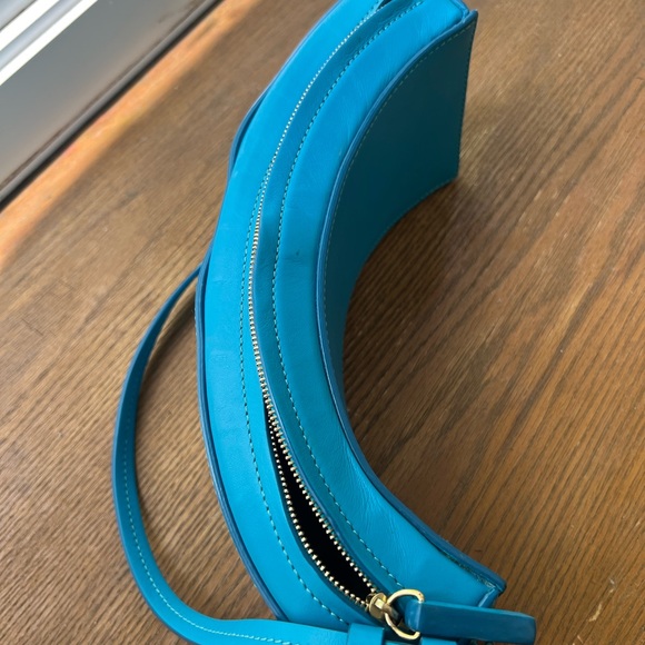 Jacquemus Blue Le Bomba Leather Shoulder Bag - Picture 4 of 6